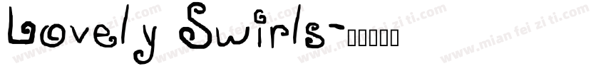 Lovely Swirls字体转换